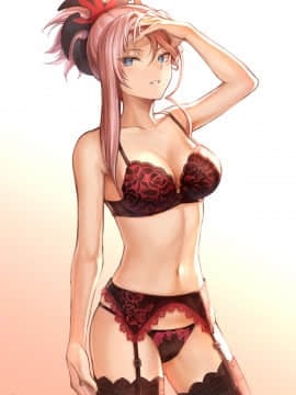 [ましゅー] 下着モデル｜CHALDEA Lingerie Collection (Fate／Grand Order)_0037
