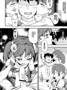 [想抱雷媽漢化組援力覺醒小分隊](COMIC1☆10) [魚ウサ王国 (魚ウサ王)] 龍驤ちゃんはあくまでも天使 (艦隊これくしょん -艦これ-)_008