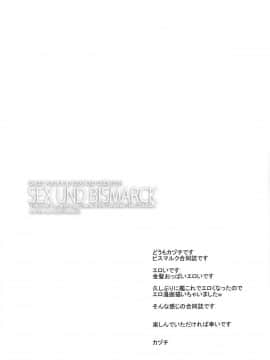 [Sweet Avenue (カヅチ、高坂曇天、御眼鏡)] SEX UND BISMARCK (艦隊これくしょん -艦これ-)_03
