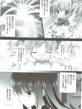 (C80) [ふらいぱん大魔王 (提灯暗光)] THE WORLD SHE ONLY KNOWS (魔法少女まどか☆マギカ)_04