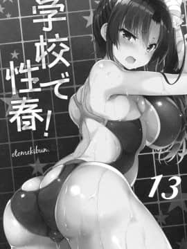 [乙女気分 (三色網戸。)] 学校で性春! 13 [千易夏河崎個人漢化]_02