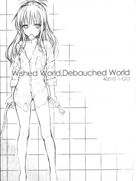 (C91) [40010壱号 (40010試作型)] Wished World, Debauched World (To LOVEる -とらぶる-)[無邪気漢化組]_MJK-17-T493-002